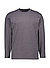 Longsleeve, Regular Fit, Baumwolle, anthrazit - anthrazit