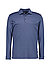 Polo-Shirt, Bio Baumwoll-Jersey, capriblau - capriblau