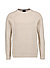 Pullover, Baumwolle, beige - hellbeige