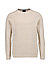 Pullover, Baumwolle, beige - hellbeige