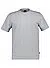 T-Shirt Thompson, Baumwolle, grau meliert - silber