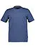 T-Shirt Thompson, Baumwolle,tintenblau - tintenblau