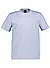 T-Shirt Thompson, Baumwolle, jeansblau - jeansblau