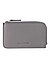Geldbörse Petter, Leder, grau - grau