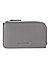 Geldbörse Petter, Leder, grau - grau