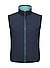 Wendeweste MSSilvano, Mikrofaser Sorona®, nachtblau-mittelblau - nachtblau