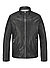 Lederjacke MSOliverio, Lammnappa, - grau
