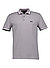Polo-Shirt Paddy, Regular Fit, Baumwoll-Piqué, grau - grau-schwarz
