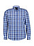 Hemd, Regular Fit, Baumwolle, blau kariert - blau