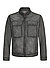 Lederjacke MSTizian, Lammvelours wattiert, aschgrau - aschgrau