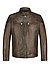 Lederjacke MS Parker, Lammnappa, tabac - tabak