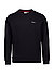 Sweatshirt Griffin, Baumwolle, schwarz - schwarz