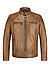 Lederjacke MSParker, Lammnappa, cognac - cognac
