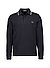 Polo-Shirt, Baumwoll-Piqué, schwarz - schwarz-ecru-grün