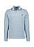 Polo-Shirt, Baumwoll-Piqué, eisblau - blaugrau-navy