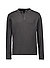 Longsleeve Atchison, Baumwolle, anthrazit - schwarz