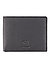 Geldbörse Blackwall, Leder, schwarz - schwarz
