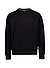 Sweatshirt Sharpe, Baumwolle, schwarz - schwarz