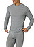 Longsleeve Sierra, Merinowolle, grau - grau