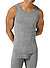 Tanktop Sierra, Merinowolle, grau meliert - grau