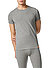 T-Shirt, Baumwoll-Stretch, grau meliert - graumelange