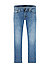 Jeans The Straight  Match, Baumwoll-Stretch, blau - blau