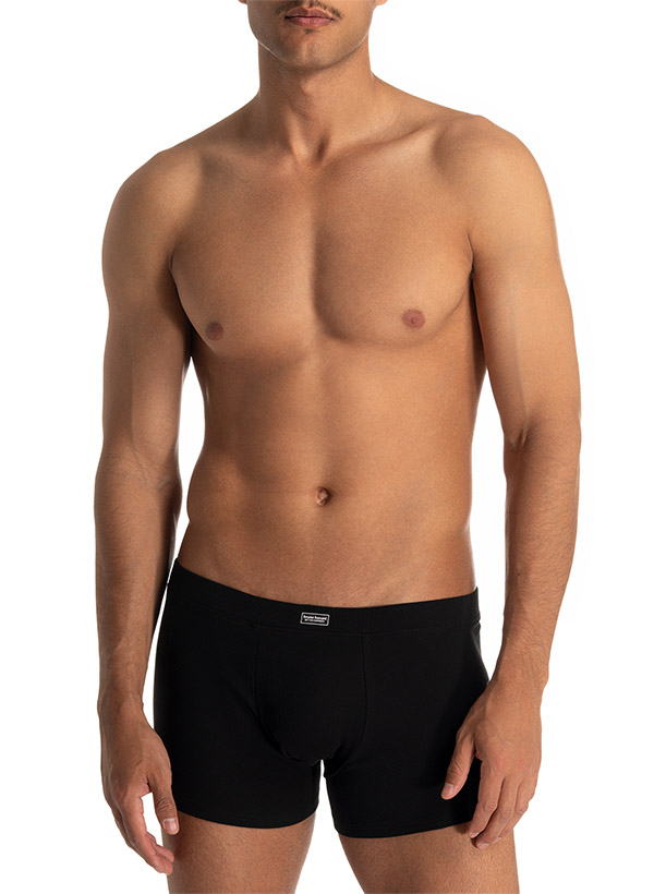 bruno banani Herren Unterwäsche schwarz Baumwolle & Mix unifarben