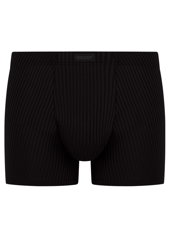 bruno banani Herren Unterwäsche schwarz Mikrofaser/Funktion unifarben