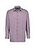 Hemd, Comfort Fit, Baumwolle, aubergine-weiß gestreift - aubergine-weiß