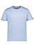 T-Shirt, Regular Fit, Baumwolle, himmelblau - himmelblau