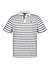 Polo-Shirt Timo, Baumwoll Jersey, ecru-navy gestreift - navy