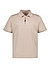 Zip-Polo Timo, Regular Fit, Baumwoll-Piqué, beige - beige