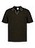 Polo-Shirt Lyon, Strick, grün meliert - grün
