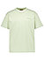 T-Shirt, Rückenprint, Baumwolle, hellgrün - hellgrün