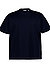 T-Shirt, Baumwolle, navy - navy