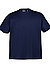 T-Shirt, Baumwolle, blau-grau - blau-grau