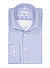 Hemd, Slim, Mikrofaser thermoregulierend, Kent, blau gemustert - blau