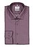 Hemd, Body Fit, Baumwolle, aubergine - aubergine