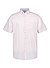 Kurzarmhemd, Regular, Baumwolle, Button-Down, Brusttasche, rose - rose