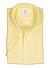 Kurzarmhemd Lykos, Reines Leinen, Button-Down, Brusttasche, zitrone - gelb