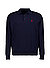 Pullover, Baumwolle, navy - navy