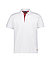 Polo-Shirt Placket, Regular, Baumwoll-Pique, weiß - weiß