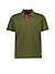 Polo-Shirt Placket, Regular, Baumwoll-Pique, dunkelgrün - dunkelgrün