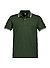 Polo-Shirt, Piqué-Stretch, grün - grün