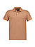Polo-Shirt, Piqué-Stretch, caramel - caramel