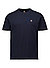 T-Shirt, Regular Fit, Baumwoll-Piquè, dunkelblau - dunkelblau