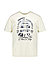 T-Shirt, Baumwolle, Print, ecru - ecru