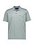 Polo-Shirt, Baumwoll-Jersey, mint gemustert - mint