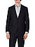Sakko Steven, Modern Fit, Schurwolle Super 150, dunkelblau - dunkelblau
