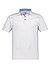 Polo-Shirt, Jersey, weiß - weiß